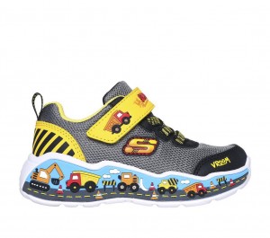 Grey Skechers Play Scene Boys' Sneakers | FVHO-67219