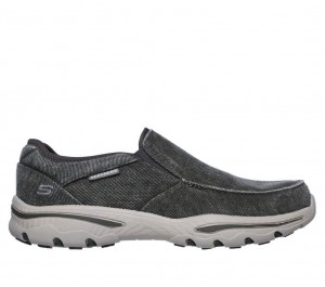 Grey Skechers Relaxed Fit: Creston - Moseco Men's Slip On | CBRH-32109