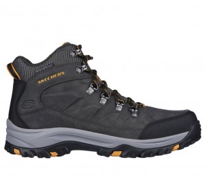 Grey Skechers Relaxed Fit: Relment - Daggett Men's Boots | ZLNK-16328