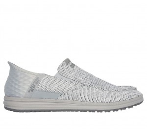 Grey Skechers Rf: Melson - Medford Men's Slip On | ZMDQ-15780