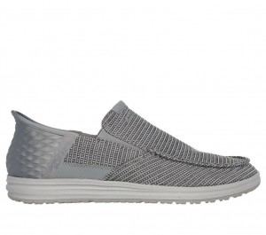 Grey Skechers Rf: Melson - Medford Men's Slip On | CWYT-73625