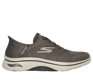 Grey Skechers Slip-ins: Arch Fit 2.0 - Grand Select 2 Men's Sneakers | LQJU-35084