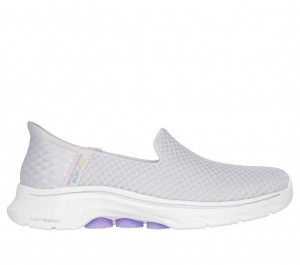 Grey Skechers Slip-ins: Go Walk 7 - Daley Women's Sneakers | YDWG-36748