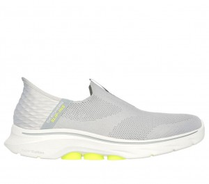 Grey Skechers Slip-ins: Go Walk 7 - Easy On 2 Men's Sneakers | AULP-76032