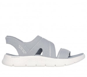 Grey Skechers Slip-ins: Go Walk Flex - Enticing Women's Sandals | YVCJ-43825