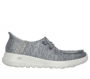 Grey Skechers Slip-ins: Go Walk Joy - Ibis Women's Boat Shoes | RVJL-63520