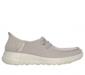 Grey Skechers Slip-ins: Go Walk Joy - Idalis Women's Boat Shoes | VJFT-24961