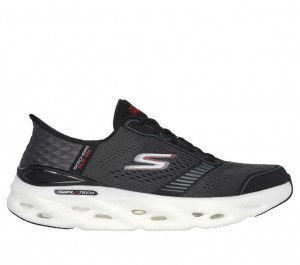 Grey Skechers Slip-ins: Gr Swirl Tech Speed - Surpass Men's Sneakers | IVFC-26084