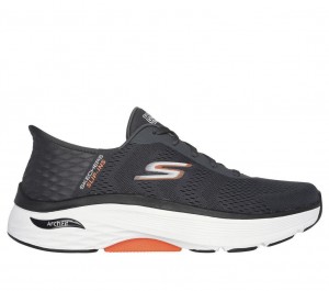 Grey Skechers Slip-ins: Max Cushioning Af - Game Men's Sneakers | NLPO-76084