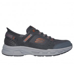 Grey Skechers Slip-ins Rf: Oak Canyon Men's Sneakers | YDTW-71069