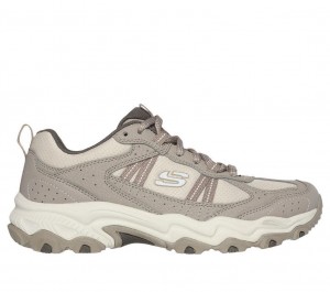 Grey Skechers Stamina At Women's Sneakers | YAKU-53140