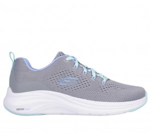 Grey Skechers Vapor Foam - Fresh Trend Women's Sneakers | TGWD-07259