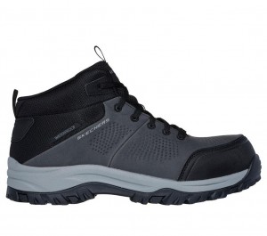 Grey Skechers Work: Relment - Erett Ct Men's Boots | JTGS-50176