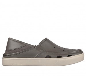 Khaki Skechers Foamies: Vista - Crossroads Men's Slip On | DTZS-08457