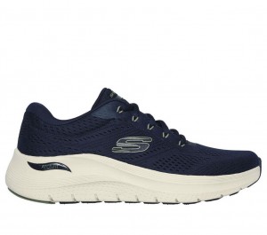 Navy Skechers Arch Fit 2.0 Men's Sneakers | MLHV-38571