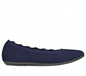 Navy Skechers Cleo 2.0 - Love Spell Women's Flats | TNUB-01563