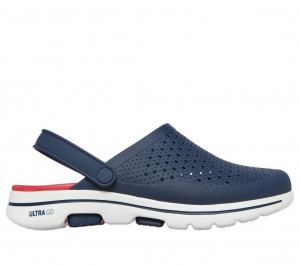 Navy Skechers Foamies: Gowalk 5 - Astonished Men's Slip On | TWMZ-51260