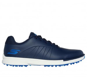 Navy Skechers Go Golf Tempo Gf Men's Walking Shoes | RJUK-45263