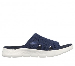 Navy Skechers Go Walk Flex - Elation Women's Sandals | WBTC-94851