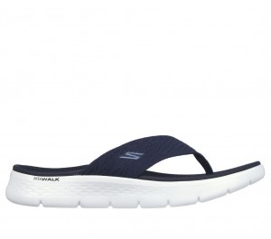 Navy Skechers Go Walk Flex - Splendor Women's Sandals | DWGC-71285