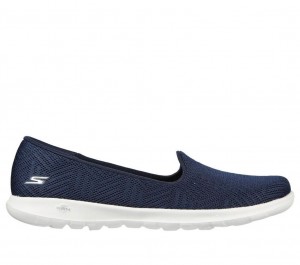 Navy Skechers Go Walk Lite - Sweet Gal Women's Flats | UAWL-72198