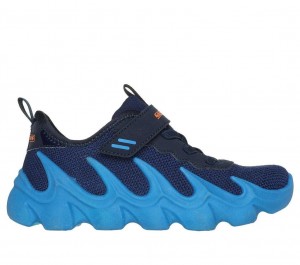 Navy Skechers Hydro Wave Boys' Sneakers | UEGO-52691