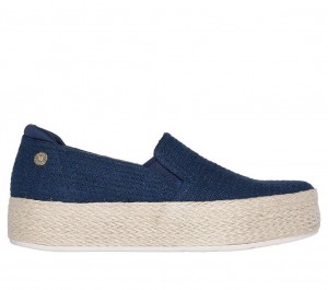 Navy Skechers Martha Stewart: Bobs Sesame Women's Slip On | IOVD-90352