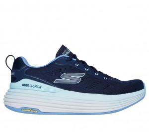 Navy Skechers Max Cushioning Suspension - High Road Women's Sneakers | XZQY-37215