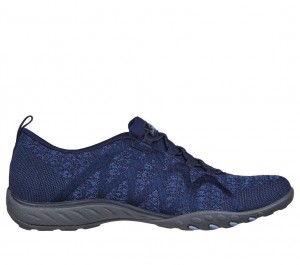 Navy Skechers Relaxed Fit: Breathe-easy - Infi-knity Women's Slip On | WVGC-79538