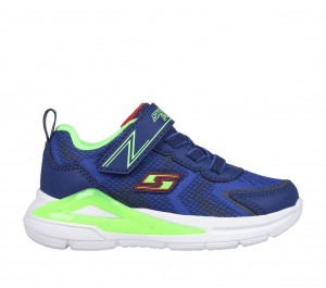 Navy Skechers S Lights: Tri-namics Boys' Sneakers | XLFY-69712