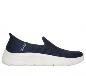 Navy Skechers Slip-ins: Go Walk Flex - Relish Women's Sneakers | MOKT-42890