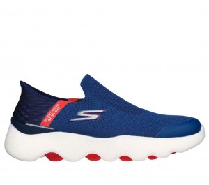 Navy Skechers Slip-ins: Go Walk Massage Fit - Current Men's Sneakers | UMQG-17350