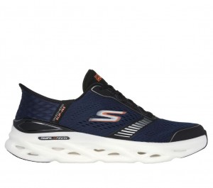 Navy Skechers Slip-ins: Gr Swirl Tech Speed - Surpass Men's Sneakers | XAJU-59206