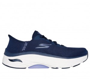 Navy Skechers Slip-ins Max Cushioning Af - Paramount Women's Sneakers | DINU-67810