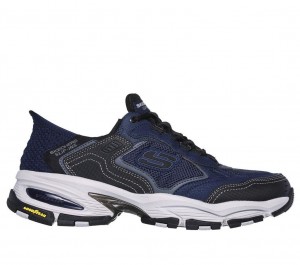 Navy Skechers Slip-ins: Vigor 3.0 - Drafting Men's Sneakers | XQLW-01584