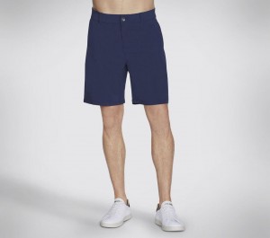 Navy Skechers The Go Walk Everywhere 9-inch Men's Shorts | FDQK-73126