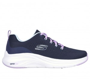 Navy Skechers Vapor Foam - Fresh Trend Women's Sneakers | JVGY-67493