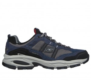 Navy Skechers Vigor 2.0 - Trait Men's Sneakers | HTPC-47605