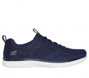 Navy Skechers Virtue - Ambrosia Women's Walking Shoes | BKSA-18234