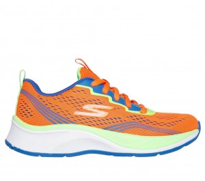 Orange Skechers Elite Sport - Push-pace Boys' Sneakers | KWXD-73405