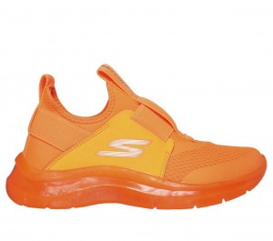 Orange Skechers Skech Fast Ice Boys' Sneakers | JNAQ-50628