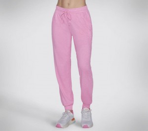 Pink Skechers Go Dri Swift Jogger Women's Pants | MBKG-19473