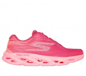 Pink Skechers Go Run Swirl Tech Speed - Ultimate Stride Women's Sneakers | IWJX-84163