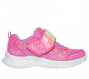 Pink Skechers Jumpsters 2.0 - Skech Tunes Girls' Sneakers | PXDU-53742