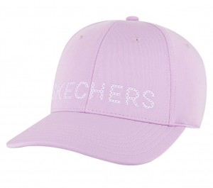 Pink Skechers Tonal Logo Women's Hats | CPIN-91062