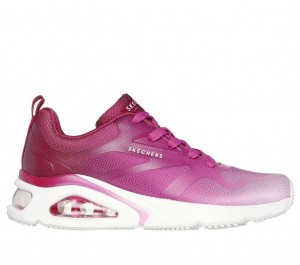 Pink Skechers Tres-air Uno - Brighten Up Women's Sneakers | YNUB-46593