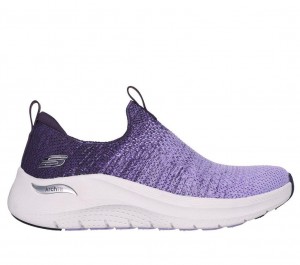 Purple Skechers Arch Fit 2.0 Women's Sneakers | KIPR-49718