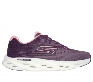 Purple Skechers Go Run Swirl Tech Speed - Ultimate Stride Women's Sneakers | VNKO-43561