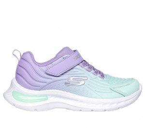 Purple Skechers Jumpers-tech Girls' Sneakers | LHNE-63918