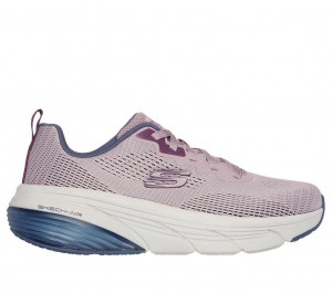 Purple Skechers Relaxed Fit: Skech-air D'lux Women's Walking Shoes | DAFU-36508